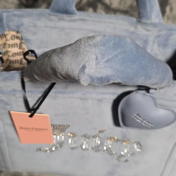 BABY BLUE JUICY COUTURE PURSE - Picture 2 of 5